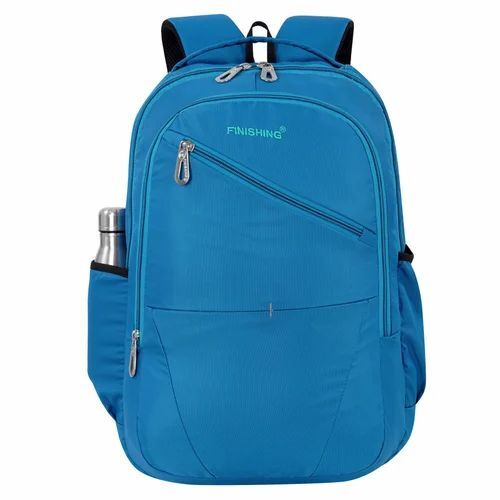 Blue College Backpack