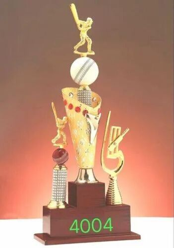 Good Quality Cricket Metal Trophy - Packaging Type: Box