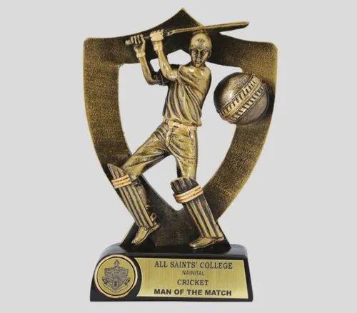 Man Of The Match Cricket Trophy - Packaging Type: Box