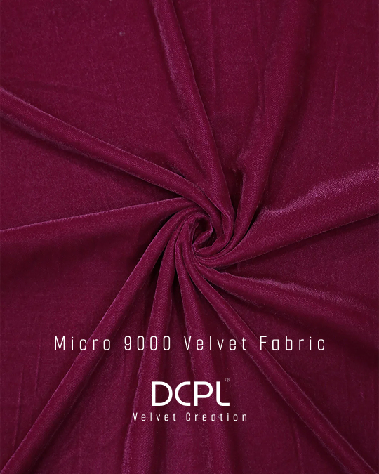 Rani High Quality 9000 Gsm Micro Velvet Fabric - Application: Blouse