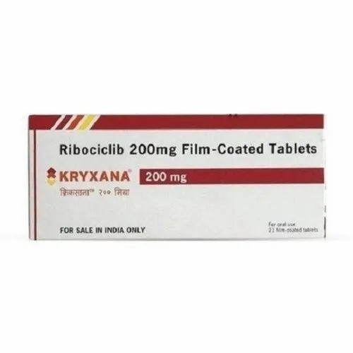 Ribociclib 200mg Tablets - Balanced Composition, Hygienically Packed | Tested Quality Standards, Suitable for Adults, Teenagers, Women