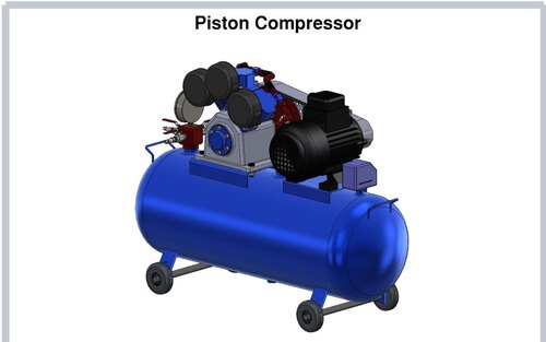 Single Stage Piston Compressor