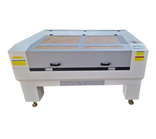Co2 Laser Cutting Machine - Electric, 220 Volt, 130 W Laser Power | CNC Operation, Corrosion Resistant, Color: White/Grey, New Condition