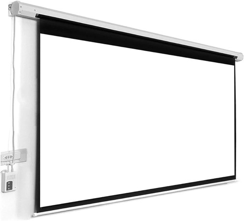 Motorized Projection Screen - Contrast Ratio: Custom