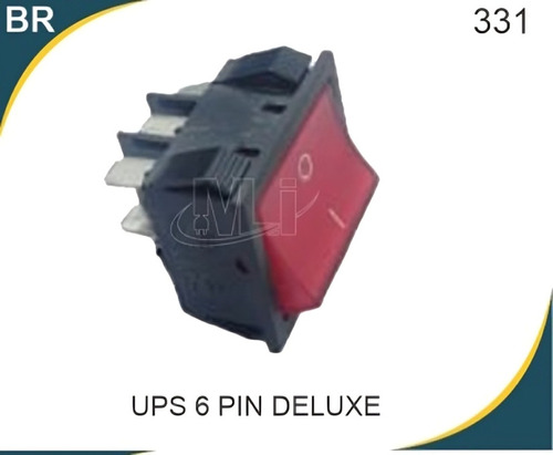 Rocker Switch UPS Deluxe