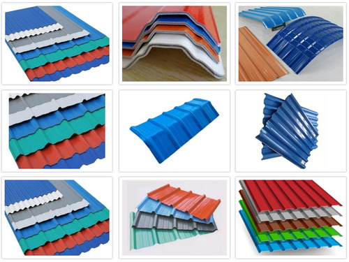 Roofing And Profile Sheets - Mild Steel Various Colors Smooth Embossed Corrugated | Weather Resistant Corrosion Resistant UV Resistant Lightweight Design