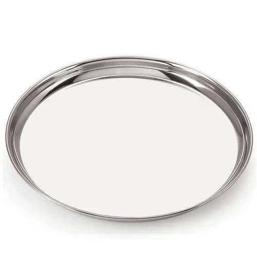 11.5 Inch Stainless Steel Dinner Plate