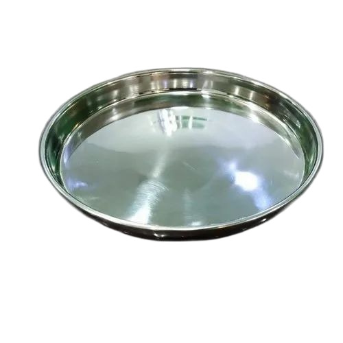8 Inch Stainless Steel Dinner Plate