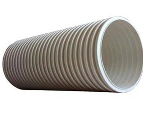 Durable Double Wall Corrugated Pipes White