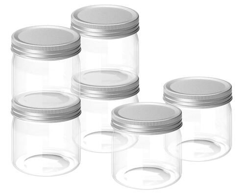 Transparent Plastic Jar