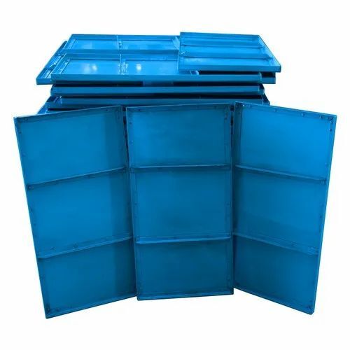 Blue Mild Steel Centering Plate