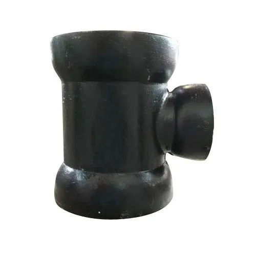 Di Socket Pipe Tee - Color: Black