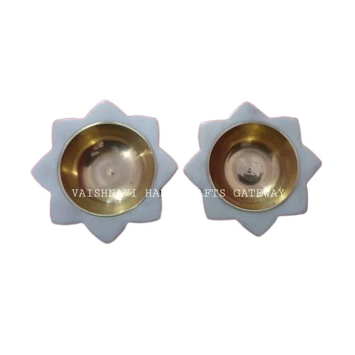 Makrana White Marble Candle Stand