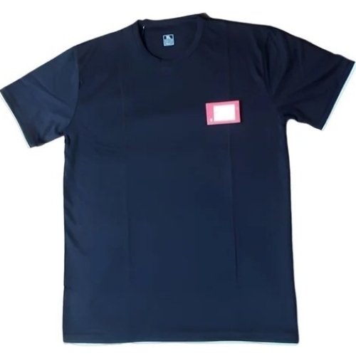 Men Blue Polyester T Shirt