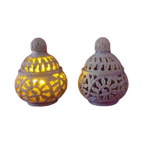 Soapstone Marble Candle Stand