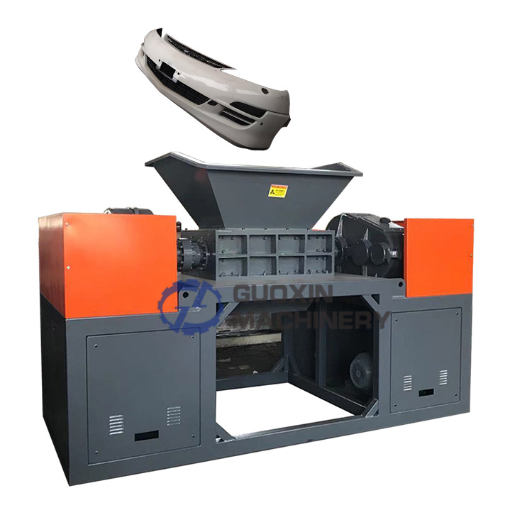 Double Shaft Scrap Metal Shredder Machine Scrap Aluminum Crushing Plant Car Shell Recycling Shredding Machine - Application: Customizable