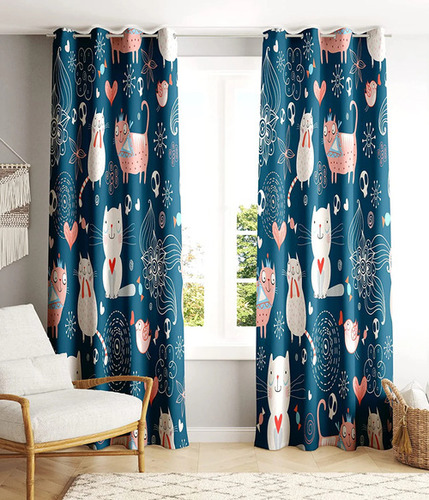 Printed Curtain - Color: All