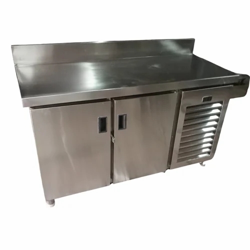 100L Stainless Steel Single Door Refrigerator