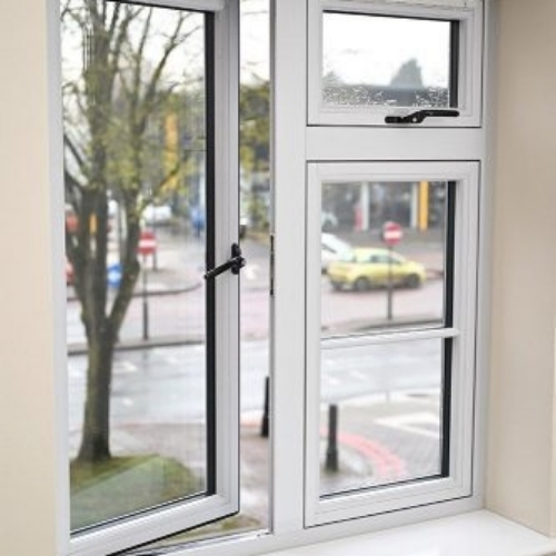 Aluminium window doors