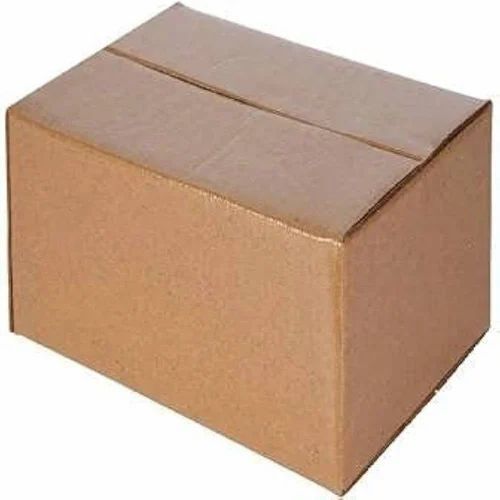 Brown Plain Corrugated Packaging Boxes