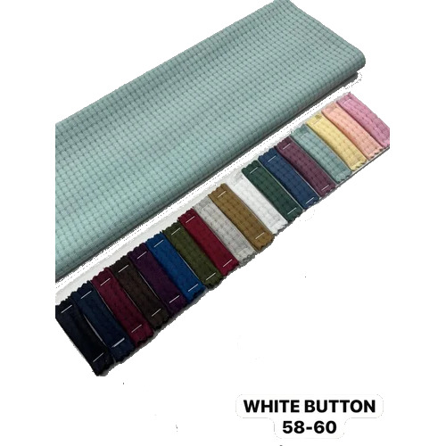 Imported Button Dobby Plain Fabrics