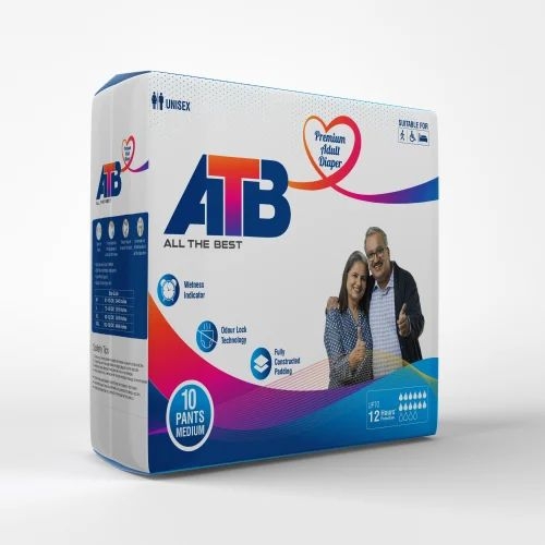 Atb Pant Style Adult Diaper - Product Type: Spoon