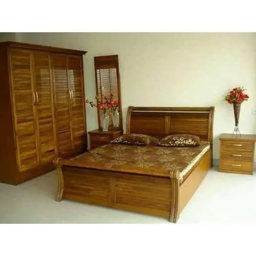 Brown wooden furniture