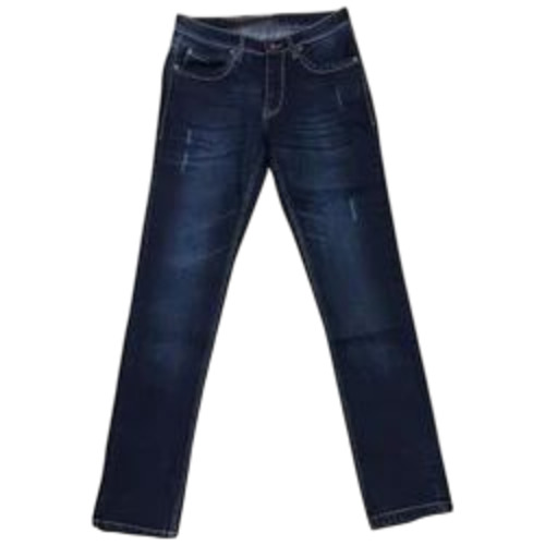 Dark Blue Denim Jeans