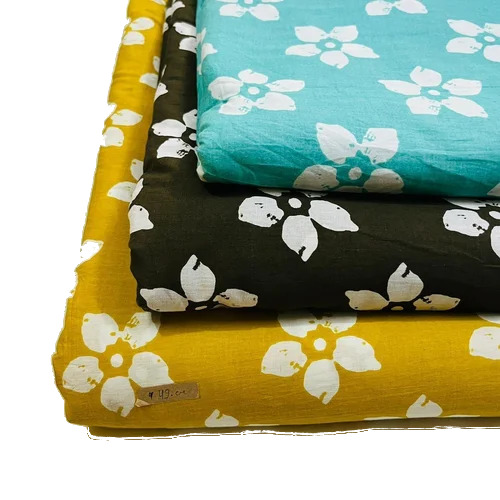 Floral Printed Cotton Fabric