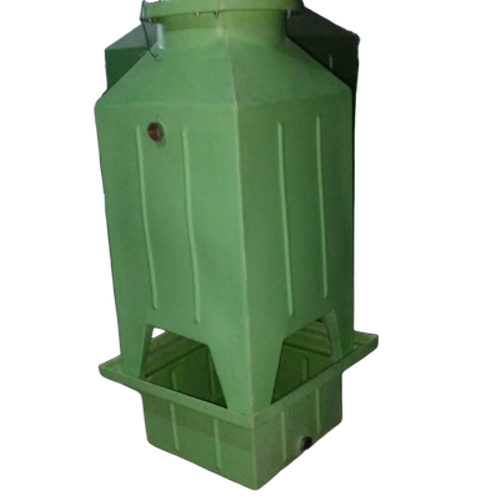 Frp Cooling Tower - FRP Material, Standard Size, Green Color, 220-440 Volt Electrical Supply | Low Maintenance, Timely Delivery, Quality Tested
