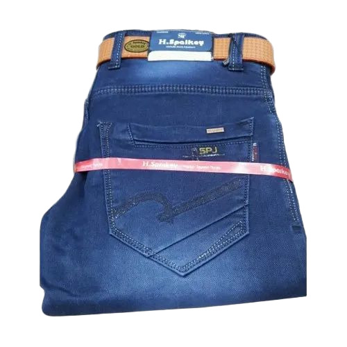 Men Faded Denim Jeans