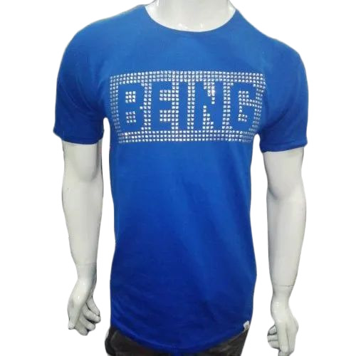 Mens Cotton Knitted T Shirt - Age Group: Adult