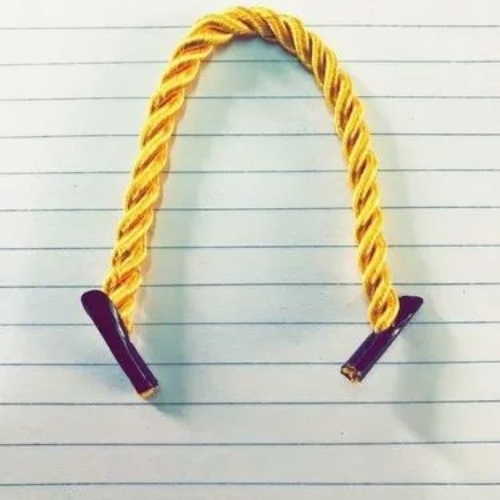 Paper bag handle ropes