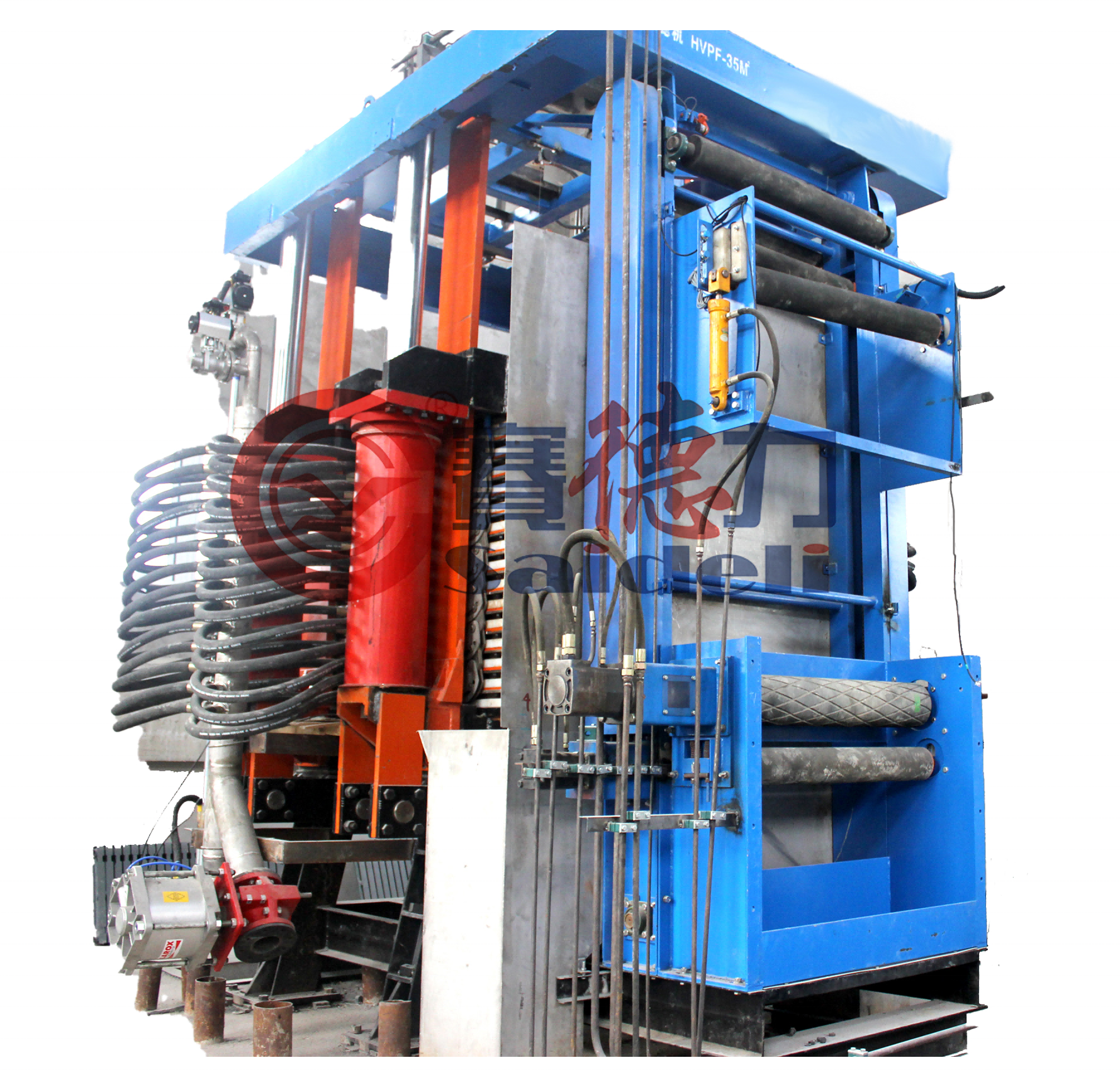 Vertical Automatic Filter Press - Color: Multi Color