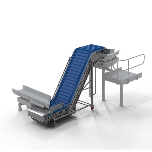 Stainless Steel Industrial Conveyor System - Corrosion Resistant, High Strength, 220 Volt, 2 Year Warranty | Food Processing, Pharmaceutical, Packaging, Assembly Line Operations