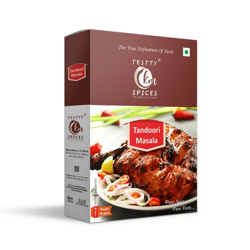 50G Tandoori Masala - Flavor: Spicy