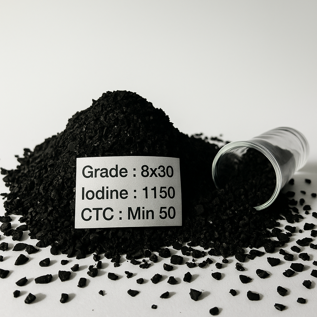 Coconut Shell Activated Carbon - Apparent Density: 0.46 Gram Per Cubic Centimeter(G/Cm3)