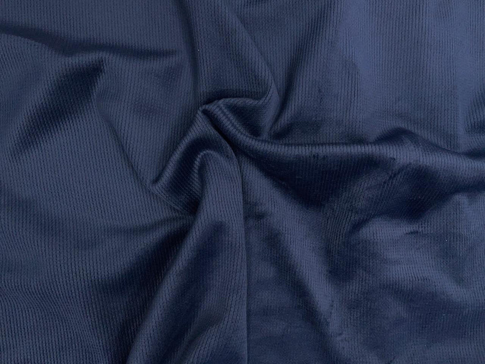 Designer Stripes Corduroy Fabric Thick Soft Material - Application: Jackets & Winter Clothing