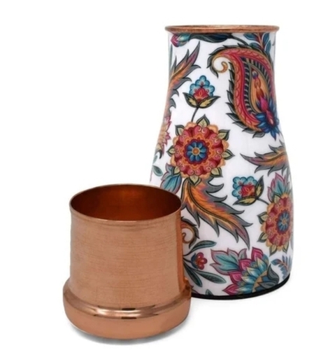 Printed Copper Sugar Pot