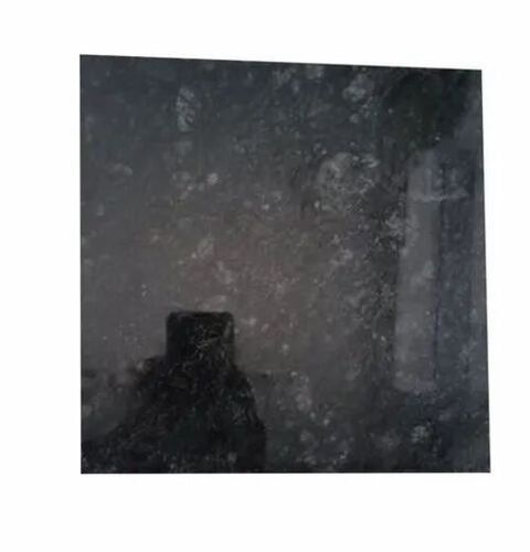 Black Polished Square Granite Slab