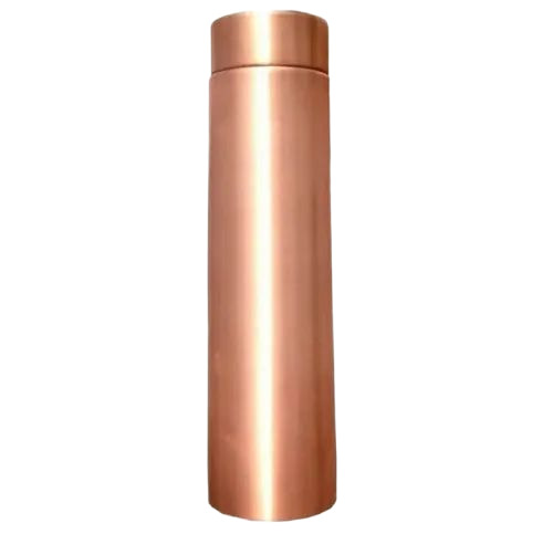 Cylinder Copper Water Bottle