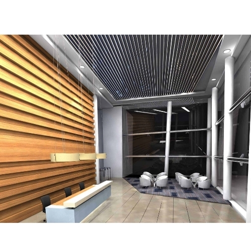 Modular Baffle Ceiling System