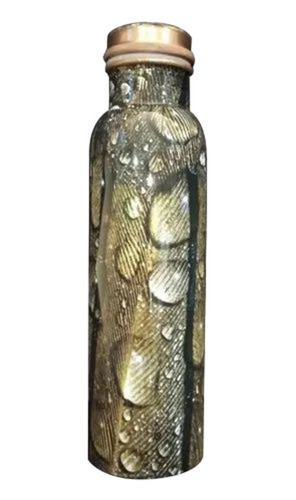 Printed Copper Water Bottle