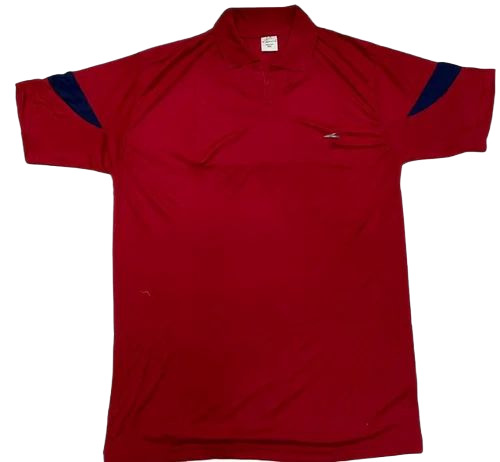 Mens Polyester Collar T Shirts