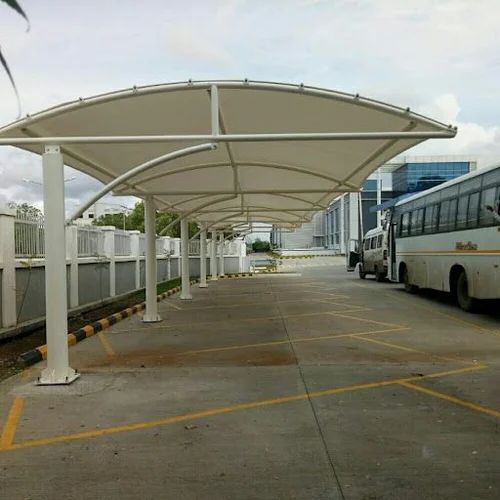 Parking Fabrication Shed - Color: Steelgrey