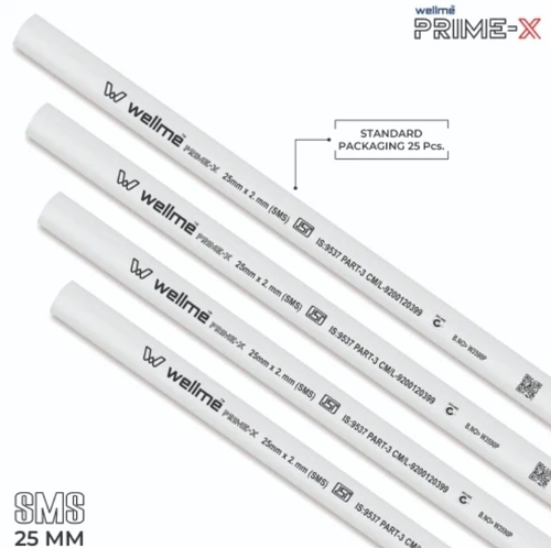 Supreme Pvc Pipe Prime-X Sms 25mm X 2mm