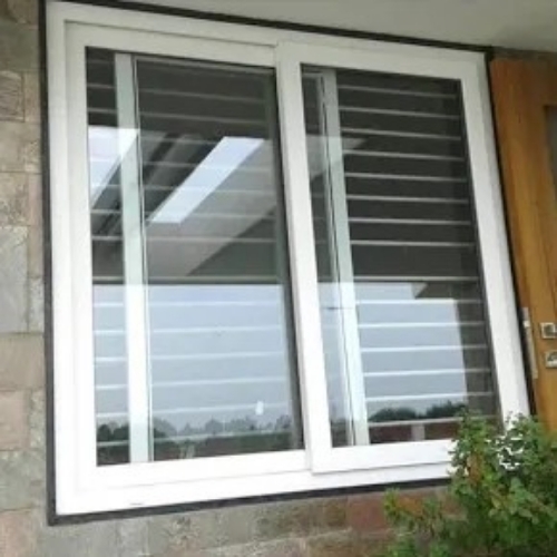 White Color UPVC Window