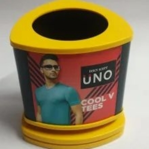 3inch Yellow ABS Pen Holder