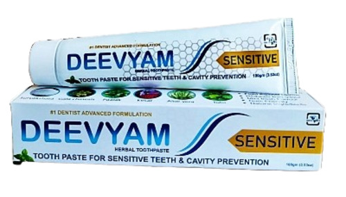 Deevyam Herbal Sensitivity Toothpaste - Size: 100 Grams