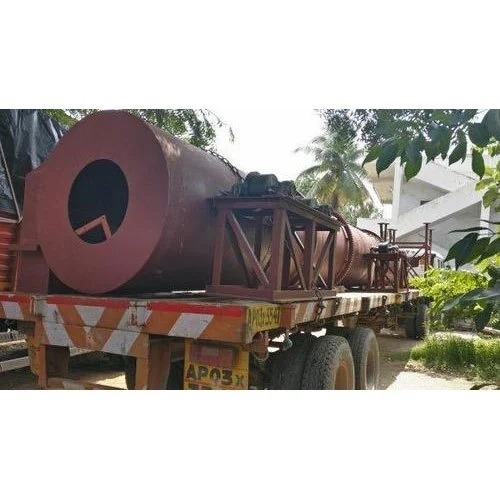 Silica sand rotary dryer